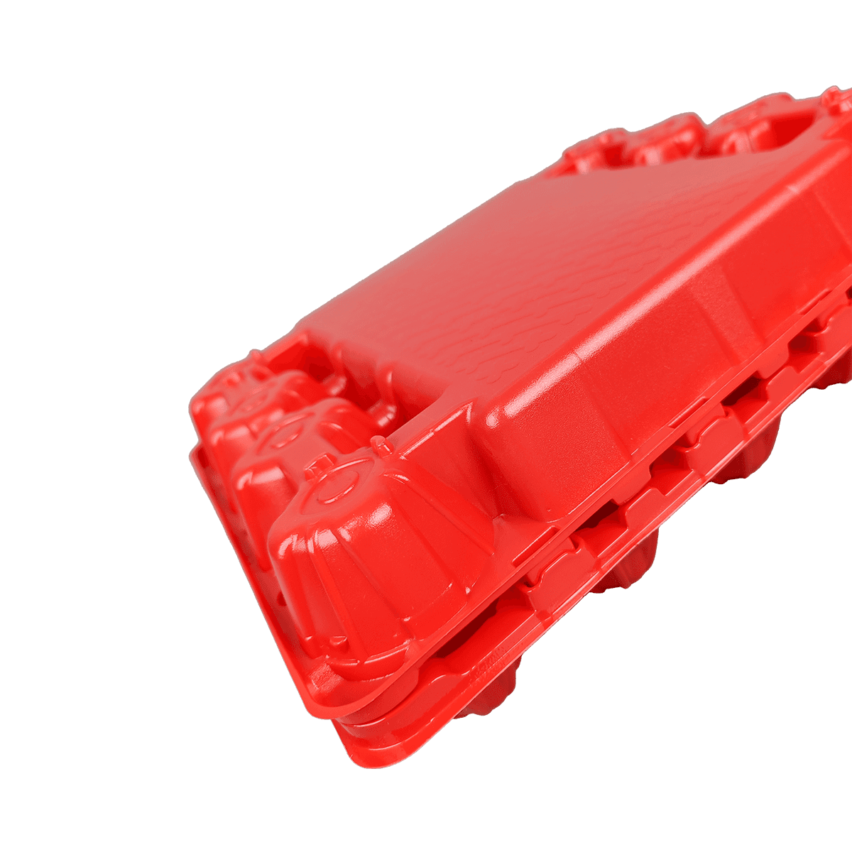 可重复使用的哑光红PET 20鸡蛋盒，适用于家庭牧场养鸡场，商业市场展示