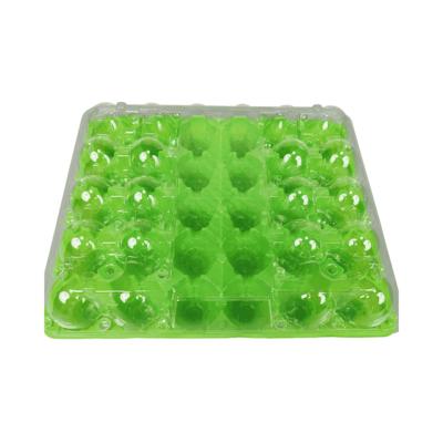 环保彩色底盘透明盖PET 30鸡蛋纸箱保护鸡蛋