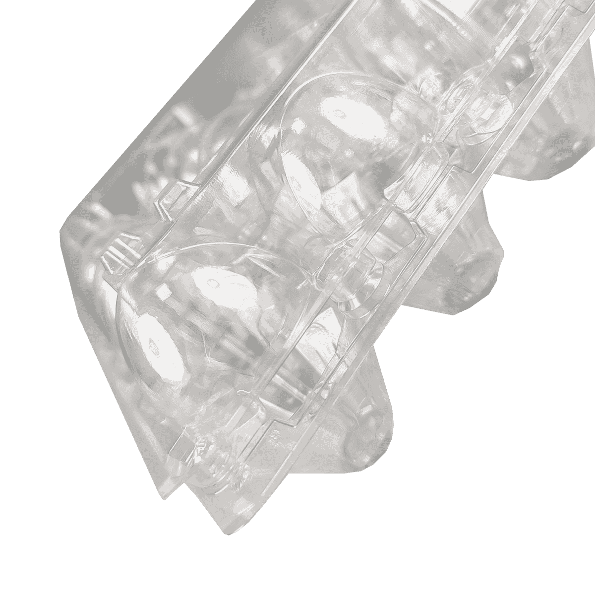 透明PET 30蛋盒的便捷安全存放