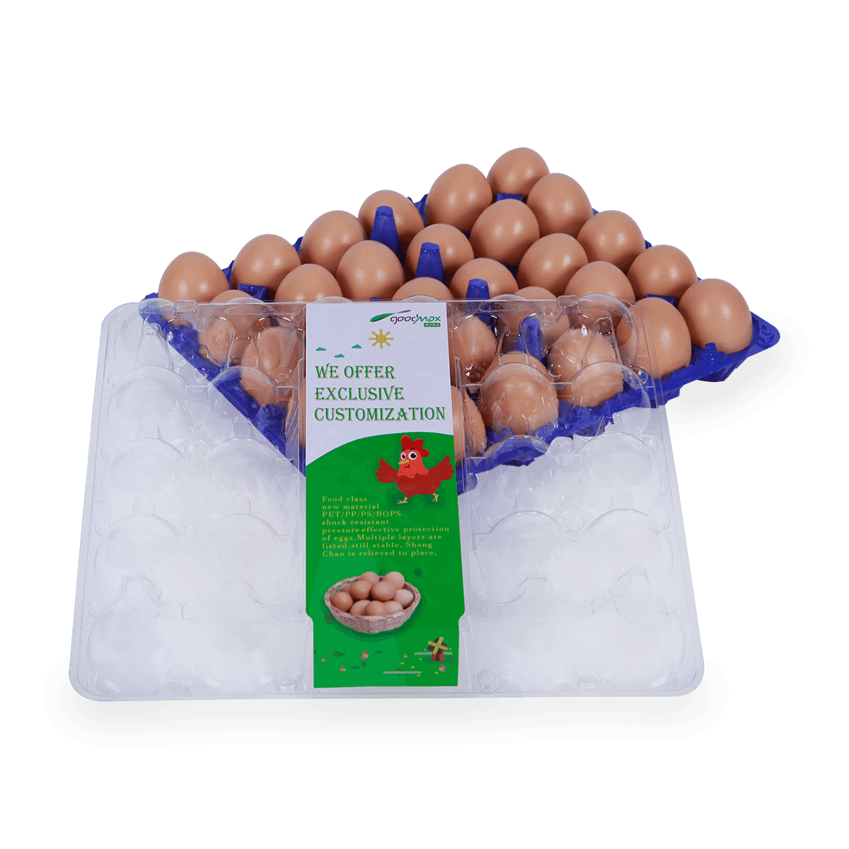 家禽养殖场30孔鸡蛋纸盒