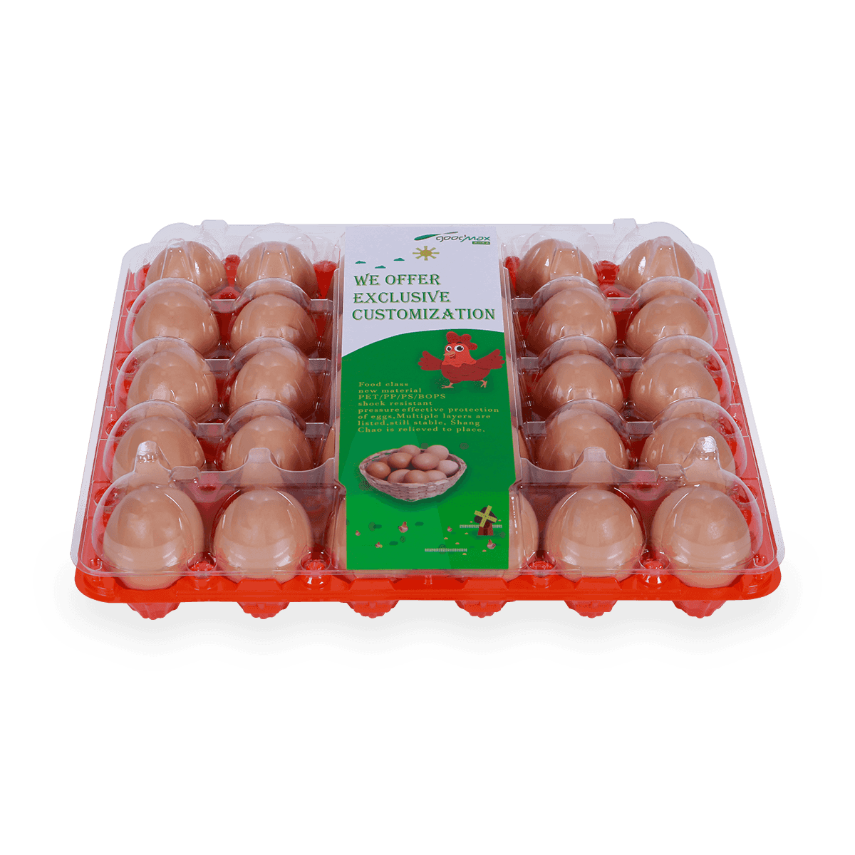 家禽养殖场30孔鸡蛋纸盒