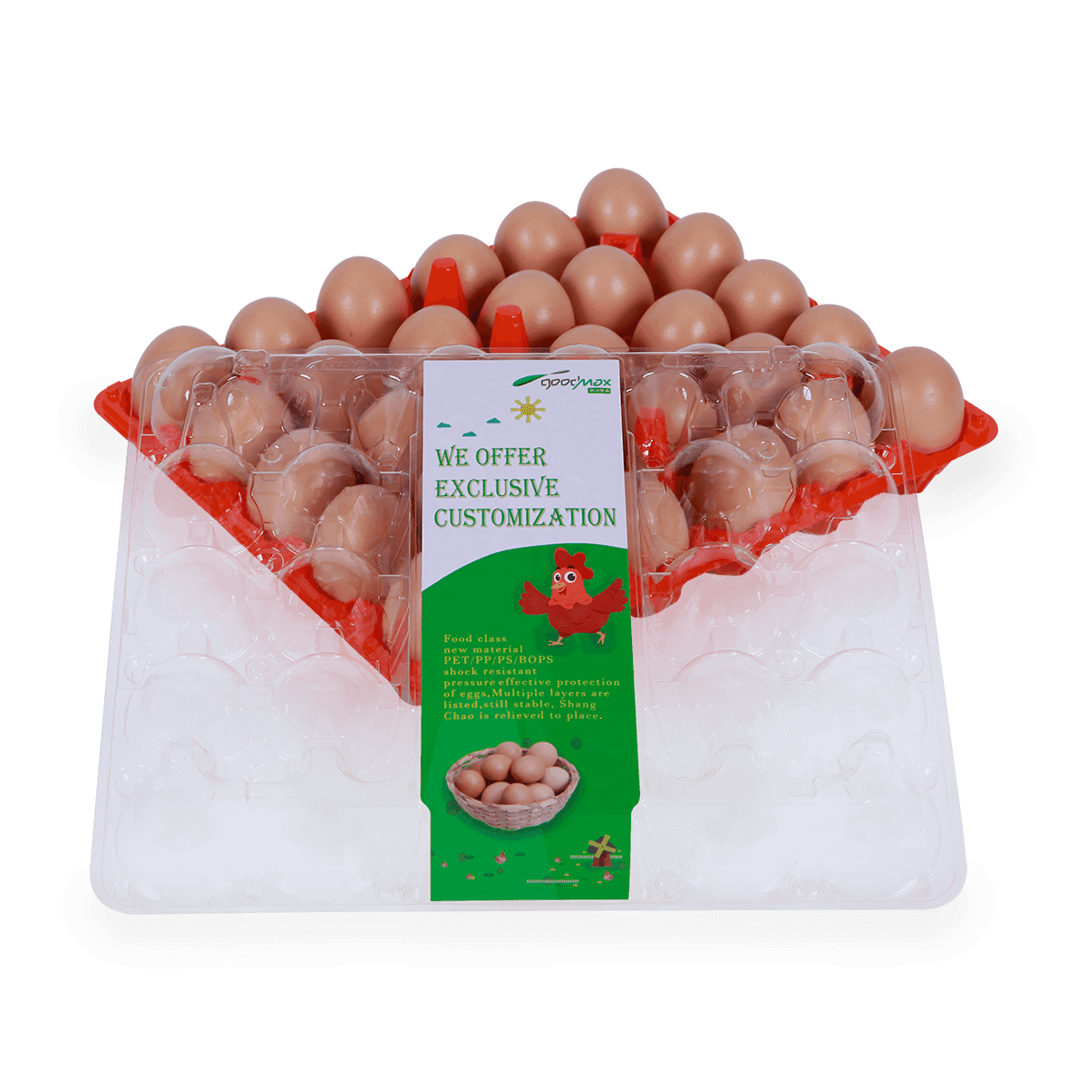 家禽养殖场30孔鸡蛋纸盒