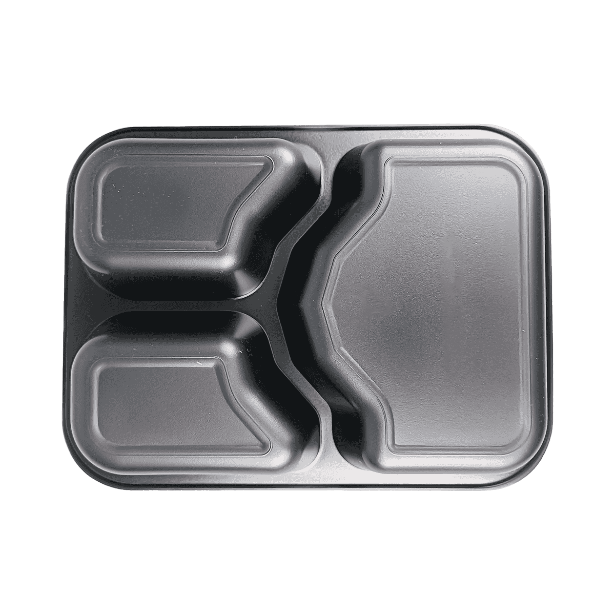 CP-3C-S-R 微波冷冻机安全膳食准备3个隔间包装CPET食品托盘