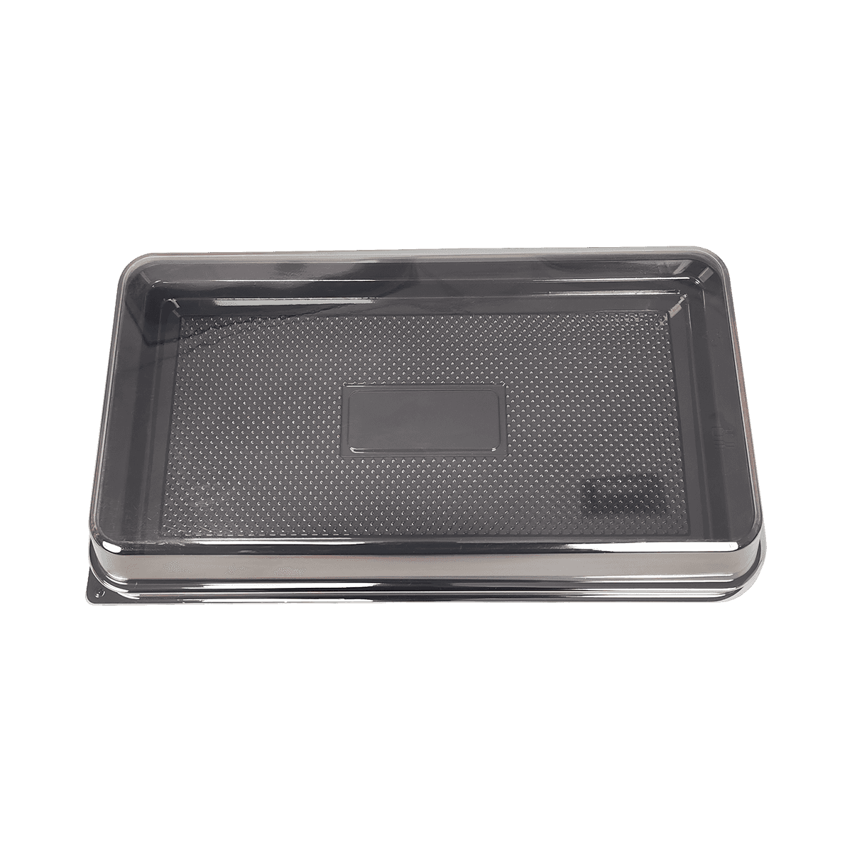 ZK-PET-044 一次性金色PET食品包装容器适用于外卖甜点、水果和面包