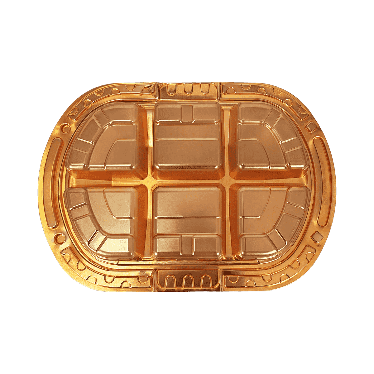 ZK-PET-046 带盖的防漏外卖PET食品包装容器