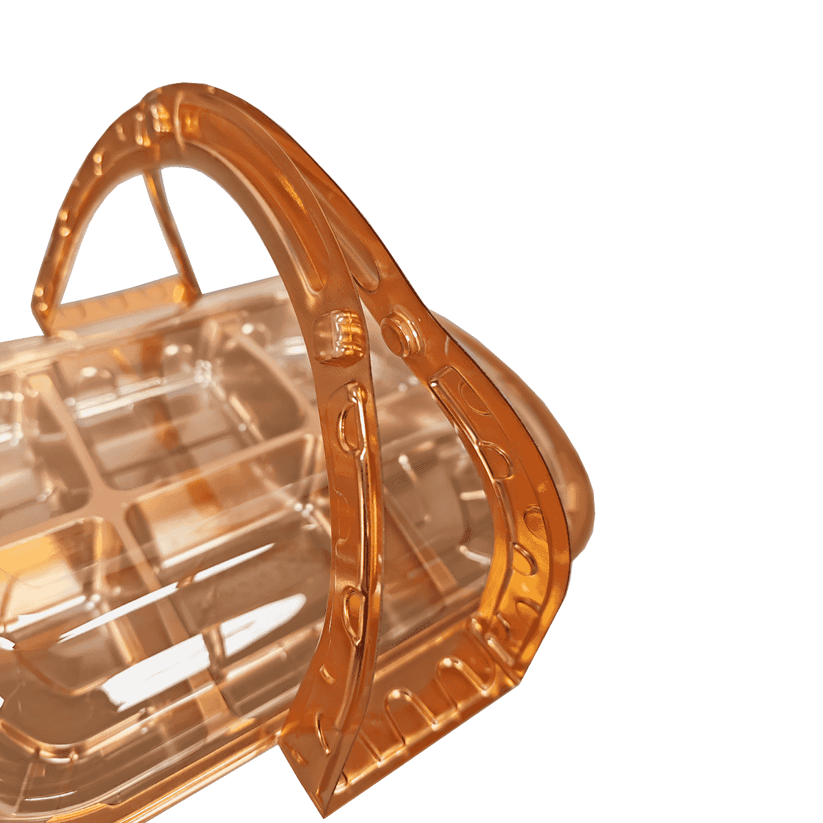 ZK-PET-046 带盖的防漏外卖PET食品包装容器